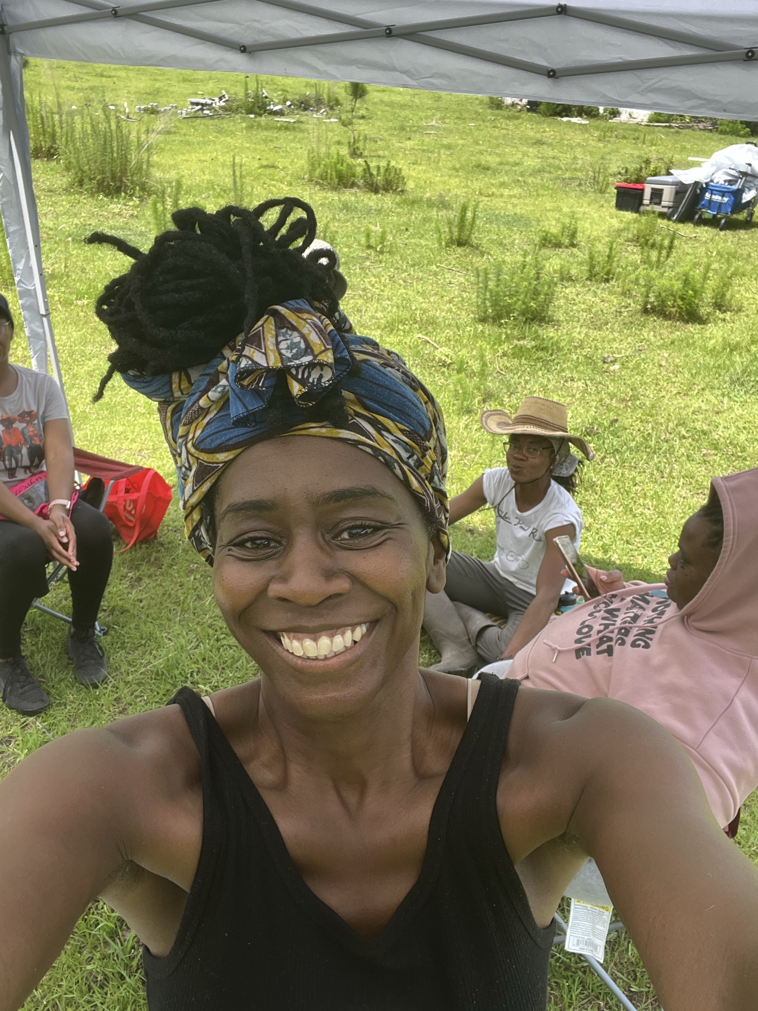 JC Jackson on Piney Woods field day